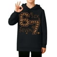 thumbnail image 5 of Kids Hoodies Sweatshirts 6 7 Six Seven Letter Hoodies Sweatshirts Comfortable Print Kids Hooded Sweatshirt Festive Holiday Pullover For Girls And Boys Cozy Top Blue 100(3-4 Years), 5 of 8