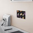 thumbnail image 5 of Yayeee Toggle Light Switch Wall Plate 2-Gang 4.56"x4.48" Decorative Outlet Cover, Black Halloween Ghosts, 5 of 7