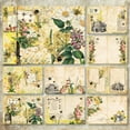 thumbnail image 3 of SunWMart 16 Sheets Vintage Scrapbook Papers, A5 Size Scrapbooking Paper Single Sided Journaling Supplies, Retro Decorative Craft Paper for Writing Diary Embellishment Supplies, 3 of 4