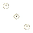 thumbnail image 2 of Youkk Durable Construction 3D Wall Clock Unique Style Easy To Read Modern Large 3D Wall Clock Timeless gold 3Set, 2 of 6