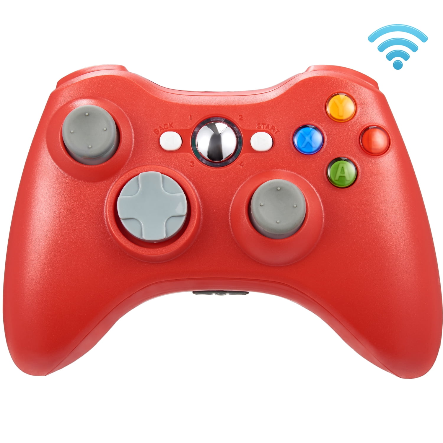 Wireless Controller for Xbox 360, LUXMO Xbox 360 Wireless Game Controller for Xbox & Slim 360 PC Windows 7,8,10