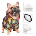 thumbnail image 3 of Balery Cute Elephants Sudadera con Capucha para Perros Pequeños – Ropa para Mascotas, Disfraz para Perros y Gatos, Ideal para Fiestas y Cosplay-Small, 3 of 7