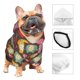 thumbnail image 3 of Fotbe Cute Elephants Sudadera con Estampado para Perros Pequeños – Suéter con Capucha para Mascotas, Tela Suave de Forro Polar con Bolsillo-Large, 3 of 7