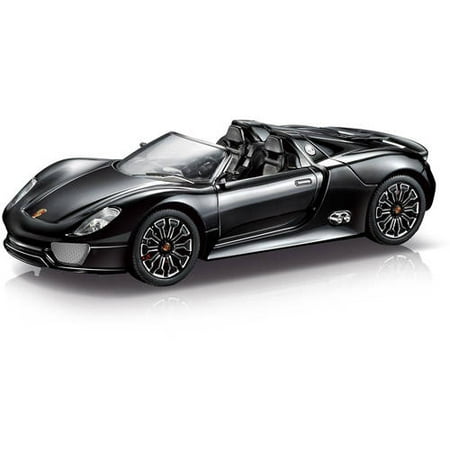 - Porsche Spyder, 1:18 R/C Car, Black