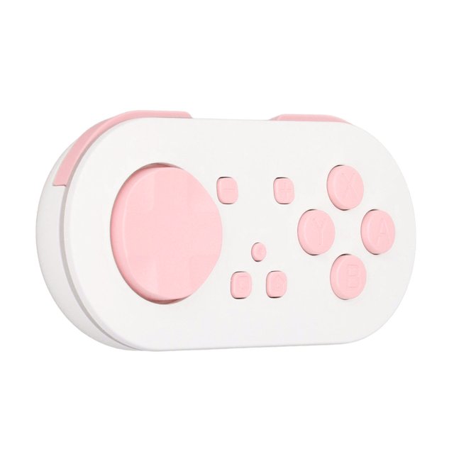 Micro Manette de Jeu BT, Contrôleur Portable Sans Fil avec Lumière LED RGB, Mini Contrôleur de Poche avec Câble et Sangle pour Anki, pour Switch, pour Wins, pour, pour OS X
