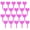 Pink, variant on Opvise 20Pcs Garden Plant Labels Creative Shape Vibrant Color Reusable Waterproof Plant Markers Indoor Outdoor Garden Signs Green