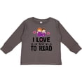 thumbnail image 3 of Inktastic I Love to Read Girls Long Sleeve Toddler T-Shirt, 3 of 5