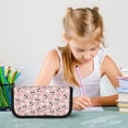 thumbnail image 4 of Fotbe Panda Flying in the Sky (2) Pattern Pencil Case,Canvas Pen Case, Multi- Slot Pencil Pouch, Portable Pencil Bag, Pen Case for& Office, Makeup Bag ,Zipper Pouch, 4 of 6