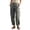 Gray#39, variant on YOIAVAIOY Women's Casual Cargo Pants Wide Leg Drawstring Trousers with Multi Pockets Wine XXL