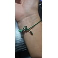 thumbnail image 4 of PAck de 10 pulseras San Judas Tadeo, ajustables chaquiron verde, recuerdo bautizo, recuerdo primera comunion, 4 of 4
