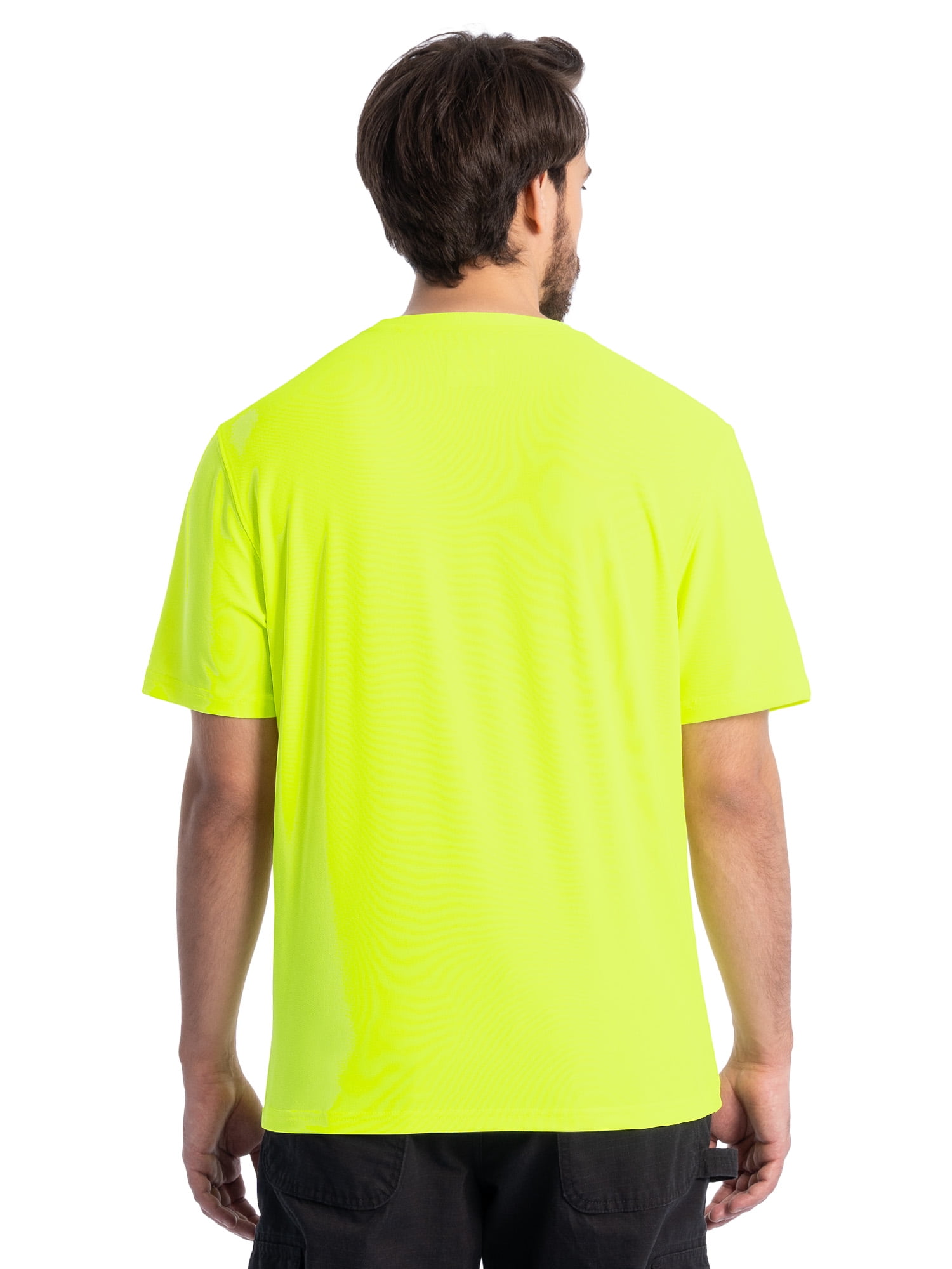 Wrangler Workwear Men's Short Sleeve UPF40 Performance Tee, Size S-3XL and XLT-2XLT
