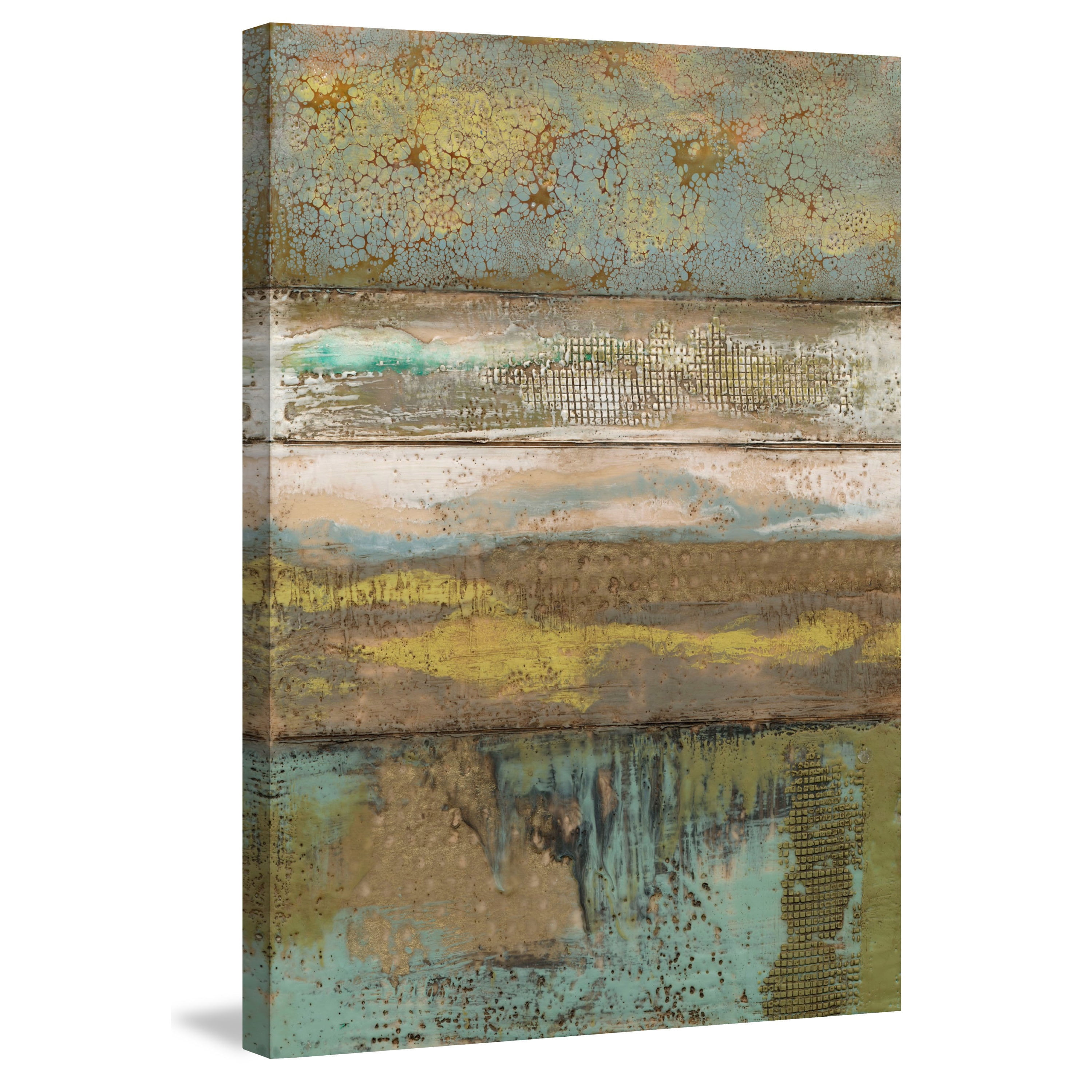 Marmont Hill "Segmented Textures II" Painting Print on Wrapped Canvas
