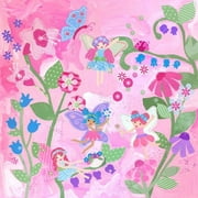 Oopsy Daisy Too's Flower Fairies Canvas Wall Art, 21x21
