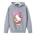 thumbnail image 5 of Sudadera con capucha de Hello Kitty Cat Kawaii para niños, ropa de otoño para bebés y niñas, sudadera para niños, chándales casuales para niños pequeños, 5 of 5