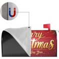 thumbnail image 2 of Mailbox Cover Merry Christmas Winter Happy New Year Letter Box Cover Magnetic Mail Wraps Post Garden Decor 25.5x21 in, 2 of 6