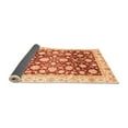 thumbnail image 2 of Ahgly Company Indoor Square Oriental Orange Traditional Area Rugs, 8' Square, 2 of 4