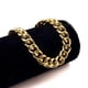 thumbnail image 3 of Pulsera de cadena de acero inoxidable Yuyangstore color plata pulida Oro, 3 of 8