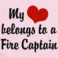 thumbnail image 2 of CafePress - My Heart Belongs To A Fire Captain Infant Bodysuit - Baby Light Bodysuit, Size Newborn - 24 Months, 2 of 4