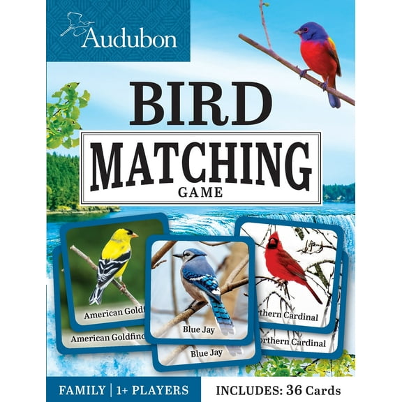 MasterPieces Audubon Kids Matching Card Game for Families, Ages 3 , Officially Licensed