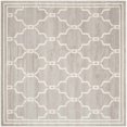 thumbnail image 1 of Safavieh Amherst Light Grey Indoor Outdoor Rug - Square 5', 1 of 5