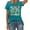 Green, variant on Tops for Women Trendy T Shirts Women Blank Teal Color T Shirts Long Sleeve Blouses Junior Top Blouse Teen Girl Ladies Long Sleeve Summer Tops Tech Clothes Lady Tee Short Women's Tee Green M