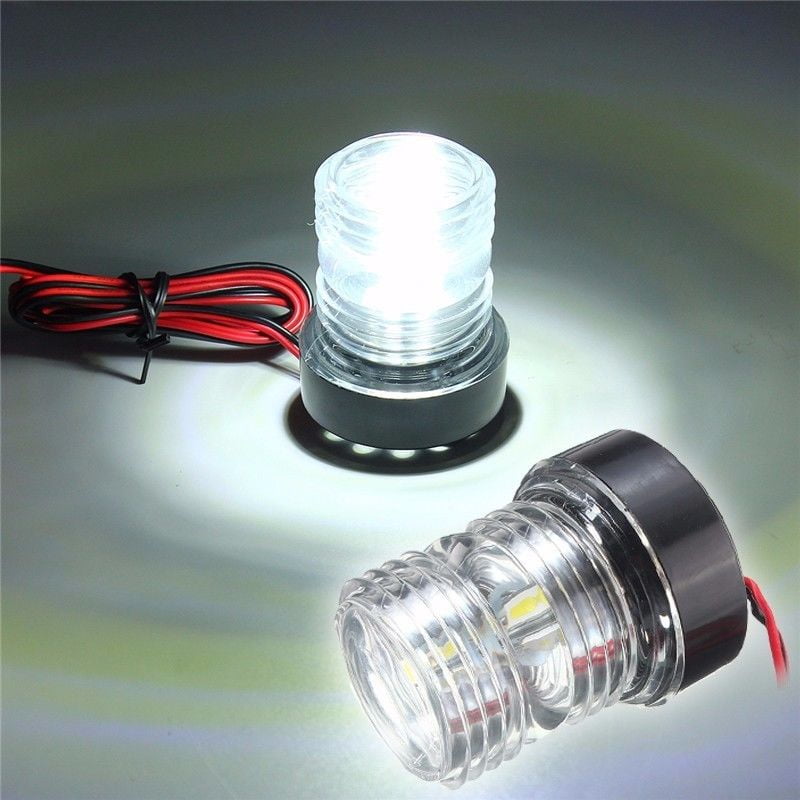 Waterproof Marine Boat Yacht LED Navigation Anchor Light All Round 360