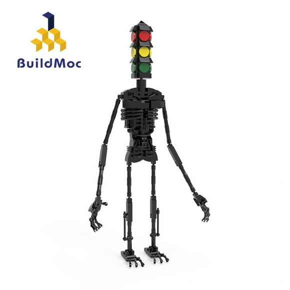 Traffic light jing mouthpiece boy adult toy building blocks compatible with LEGO building toys
