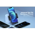 thumbnail image 5 of Pokanic Car Cell Phone Mount Stand Holder Cradle Dashboard Windshield Washable Sticky Gel Pad 360 Rotation Three-Side Grips Universal (Windshield Long Mount), 5 of 11