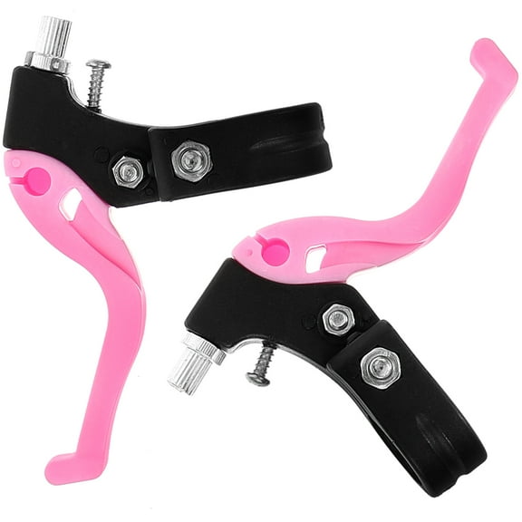 Worgeous 1 Pair Bike Brake Levers for Kids Sturdy Durable Plastic Metal Assorted Color