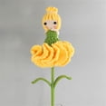 thumbnail image 2 of Clearance! Crochet Kit Crochet Carnation Fairy Crochet Doll Kit for Beginners with Video Tutorials Crochet Kit Crochet Yarn and Hook Set for Beginners Knitting Kit for DIY Knitting DIY,YE1, 2 of 4