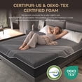 thumbnail image 5 of TechForma 14" California King Gel Memory Foam Mattress in a Box, Bed in a Box, Medium Firm Cooling Gel Infused for Pressure Relief & Back Pain, CertiPUR-US Certified, 5 of 12