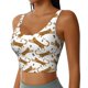 thumbnail image 2 of Balery Leopard Print Sujetadores deportivos con espalda cruzada para mujer, acolchados, sin costuras, de alto impacto, ideales para yoga, gimnasio, entrenamiento y fitness.-Medium, 2 of 8