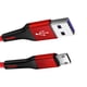 thumbnail image 3 of Injueey Micro Usb Kabel 3A Nylon Snel Opladen Usb Data Kabel Voor para Tablet Android Mobiele Telefoon Usb oplaadkabel Teléfono y Comunicación Rojo androide 1M, 3 of 6