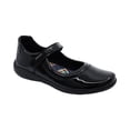 thumbnail image 1 of Zapato Coqueta para niña en charol negro Cindy con tira de contacto, 1 of 5