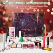 Makeup Advent Calendar 2025,24 Days Christmas Makeup Kits for Adult Women & Teen Girls,Countdown Advent Beauty Calendar & Holiday Surprise Gift Set