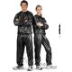 thumbnail image 1 of XL black Unisex/traje de sauna para sudar/adelgazamiento y resistencia al desgarro/traje de entrenamiento deportivo, 1 of 3