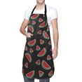 thumbnail image 3 of Uemuo Watermelon Pattern Waterproof Apron Adjustable Dishwasher Apron- Apron for Women Men Heavy Duty Work Apron for Dishwashing Chemical Lab, 3 of 9
