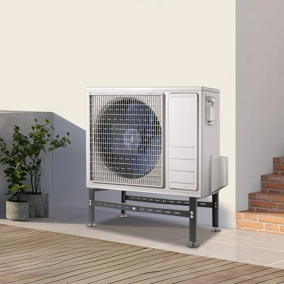 High-temperature Baking Paint Style Modern Mounting Type Air Conditioning Mini Split Ground Stand, Indoor&Outdoor Condenser Stand