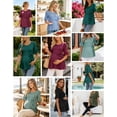 thumbnail image 6 of Casual Maternity Tops for Women Short Sleeve Maternity Clothes Pregnancy Shirts, 6 of 7