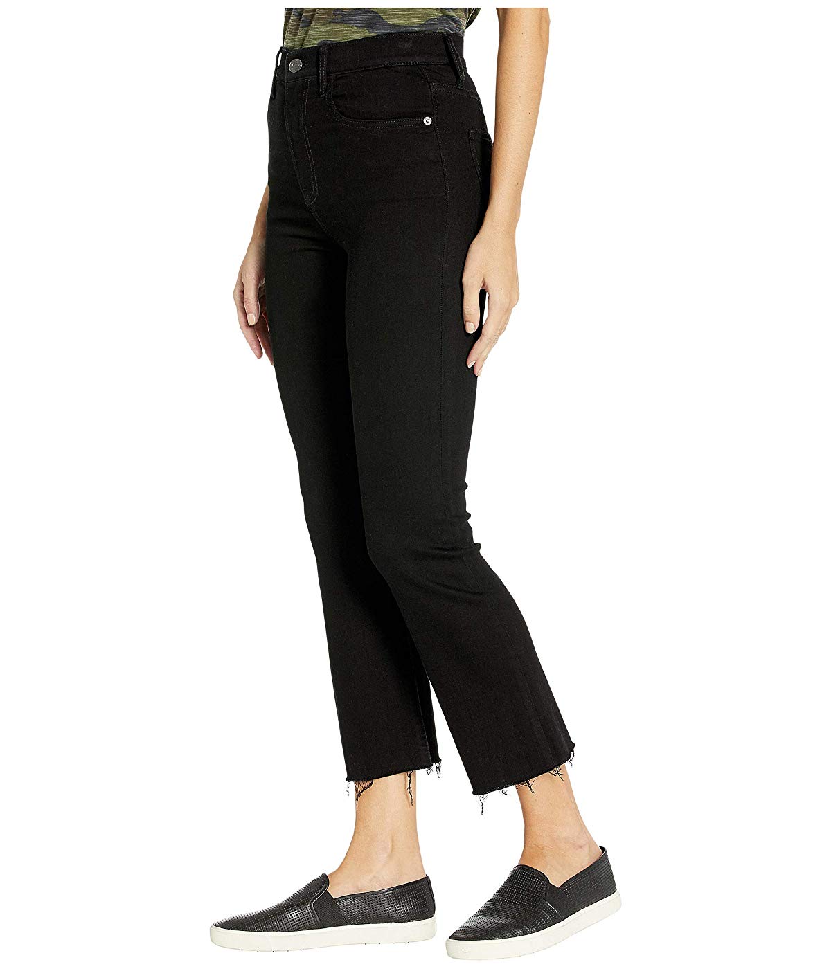 CURRENT/ELLIOTT High-Waist Kick Jeans 