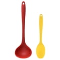 thumbnail image 1 of Los utensilios de cocina fijaron, utensilios de cocina del silicón de 2 piezas, utensilios de cocina antiadherentes amistosos y resistentes al calor, 1 of 5