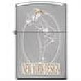 thumbnail image 2 of Zippo Windy Girl New York Design Herringbone Sweep WindProof Lighter New Rare, 2 of 2