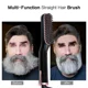 thumbnail image 3 of Peine caliente alisador peine calefactor para hombres barba eléctrica iones negativos cepillo alisador de cabello uso en seco y húmedo estilizador de cabello rápido, 3 of 5