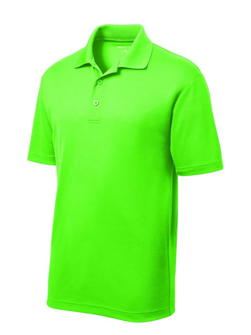 Sport-Tek PosiCharge RacerMesh Polo-Shirt With Collar, Size