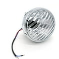 thumbnail image 2 of Retro Vintage Side Mount Grill Motorcycle Headlight Lamp For Cruisers Choppers Bobber VT Cafe Racer, 2 of 6