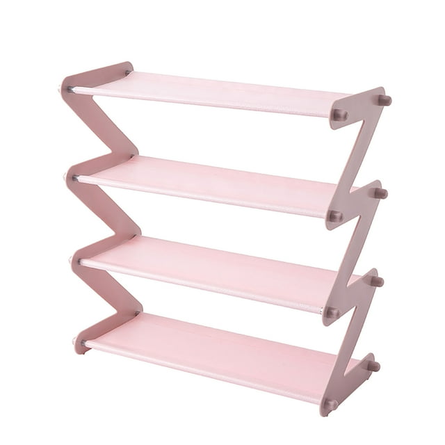 Agiferg 4-layer Household Economical Storage Shoe Rack At The Door Of The Dormitory