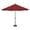 Red, variant on Simply Shade Catalina Octagon Push Button Tilt Umbrella in Bronze/Really Red