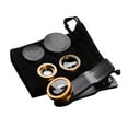 thumbnail image 3 of yotijay 4xUniversal Phone Lens Three Lens Phone Kits for Photo Cameras Gold, 3 of 6