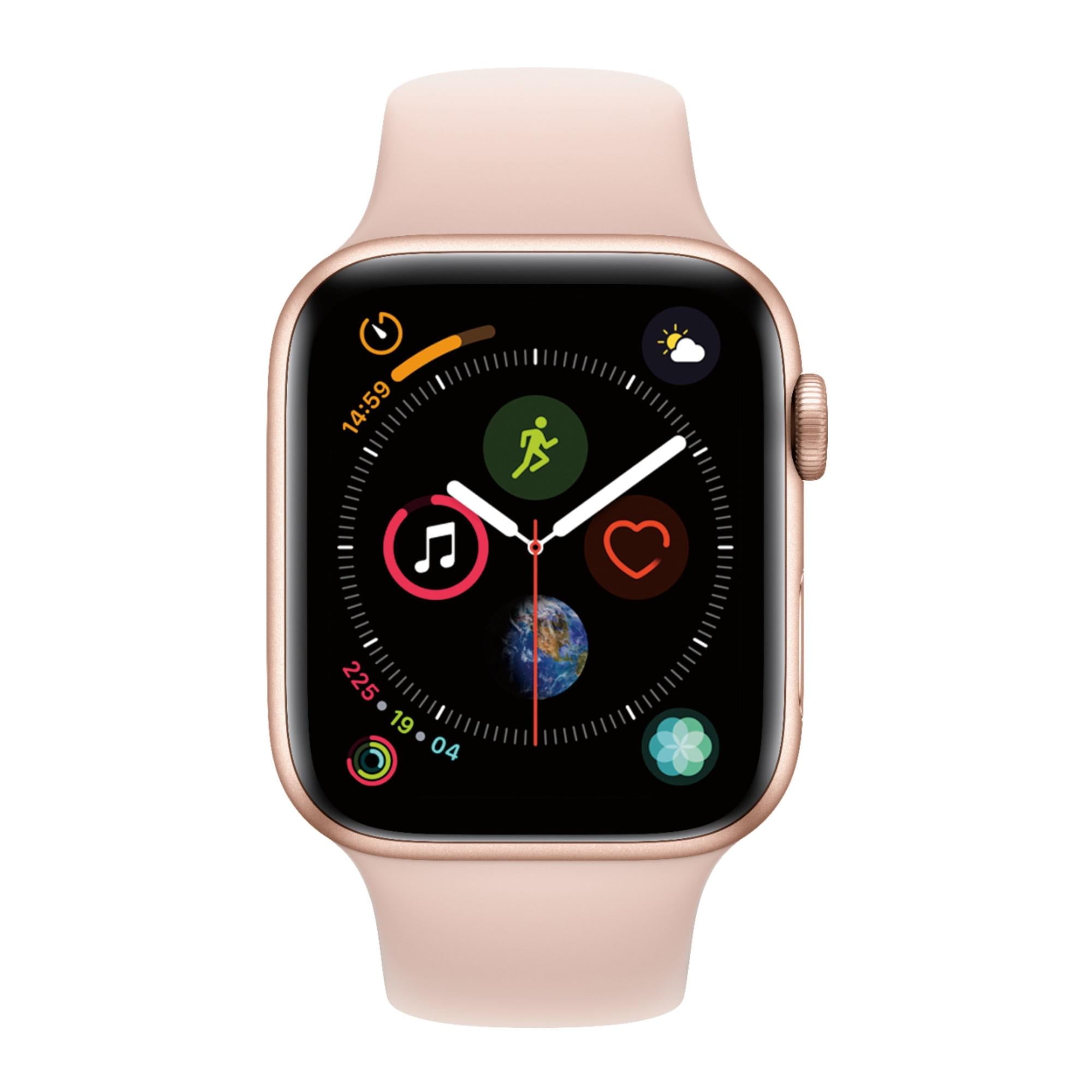 【タイムセール】Apple Watch Series 4 ローズゴールド　GPS Apple Watch Series 4 (GPS + Cellular, 44mm) - Gold Aluminum Case