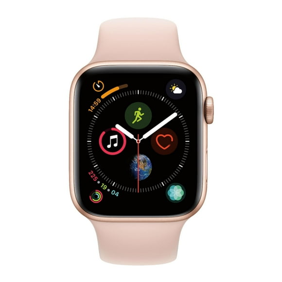 Apple Watch Series 4 (GPS + Cellular, 44mm) - Gold Aluminum Case with Pink Sand Sport Band
